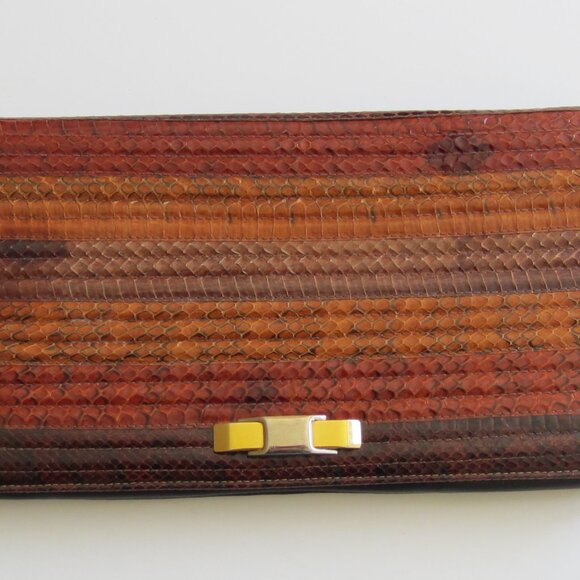 Snakeskin Bag Mastercraft Leather Made in Canada - Picture 3 of 13